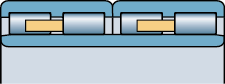 BC4.1design of FV four-row cylindrical roller bearings, Rolling mill bearings