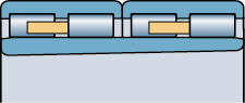 BC4T.1design of FV four-row cylindrical roller bearings, Rolling mill bearings