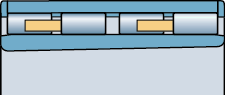 BC4T.4 design of FV four-row cylindrical roller bearings, Rolling mill bearings