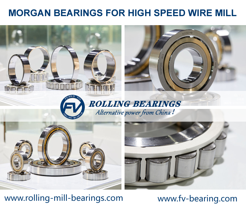 rolling mill bearings, Roll neck bearings, Tapered roller bearings, Spherical roller bearings